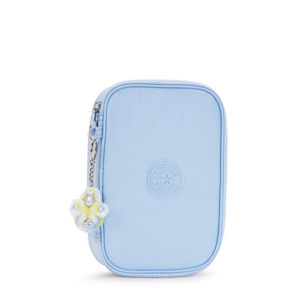 Estojo Kipling 100 Pens Azul Clear Sky Met