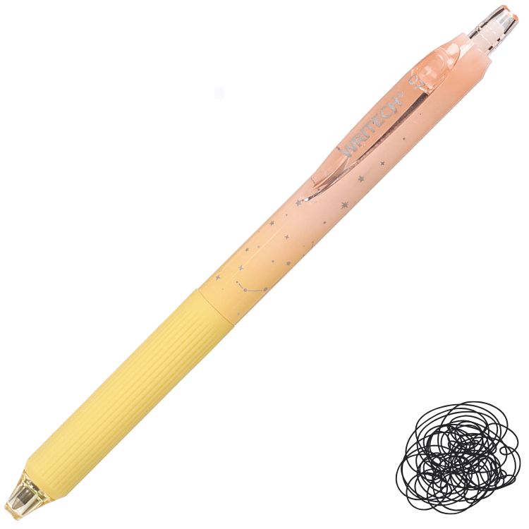 Caneta Gel Retrátil Nebula Writech 0.7mm Tinta Preta W-0163