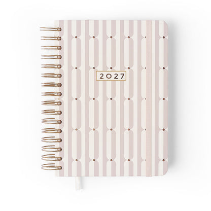 Agenda Planner Wire-o 2027 - Cícero - Veredas Gelo - Diária A5