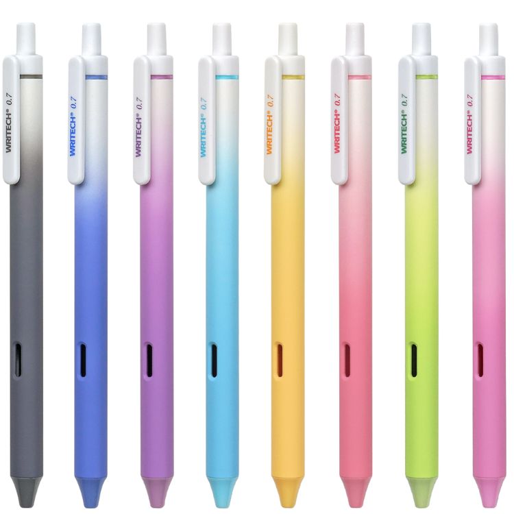 Caneta Gel Retrátil Ombré Writech 0.7mm W-0171M
