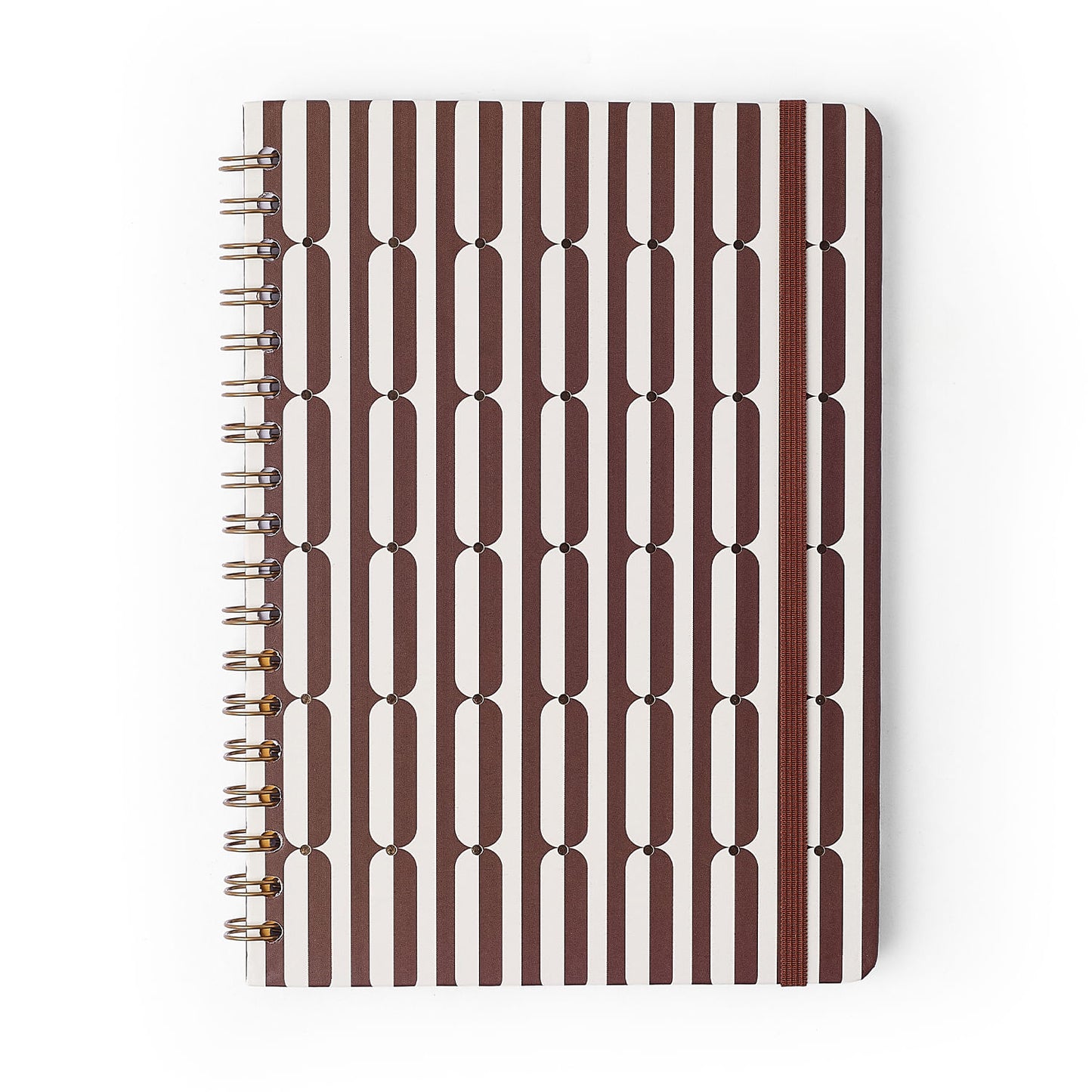 Caderno Espiral - Cícero - Veredas Marrom - Pautado 17x24 1 Matéria 80 Fls