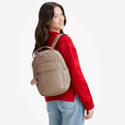 Mochila - Kipling - Seoul S - Tan Beige