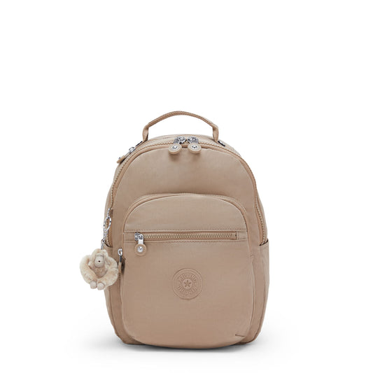 Mochila - Kipling - Seoul S - Tan Beige