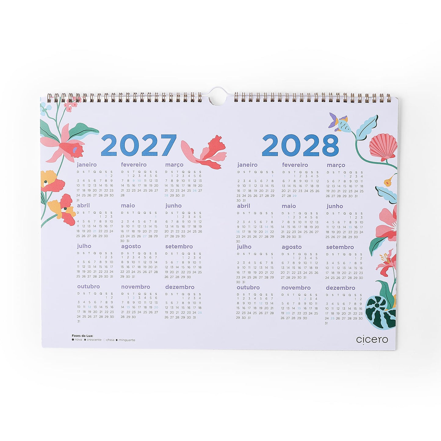 Calendário de Parede 2027 - Cícero - Noronha - A3