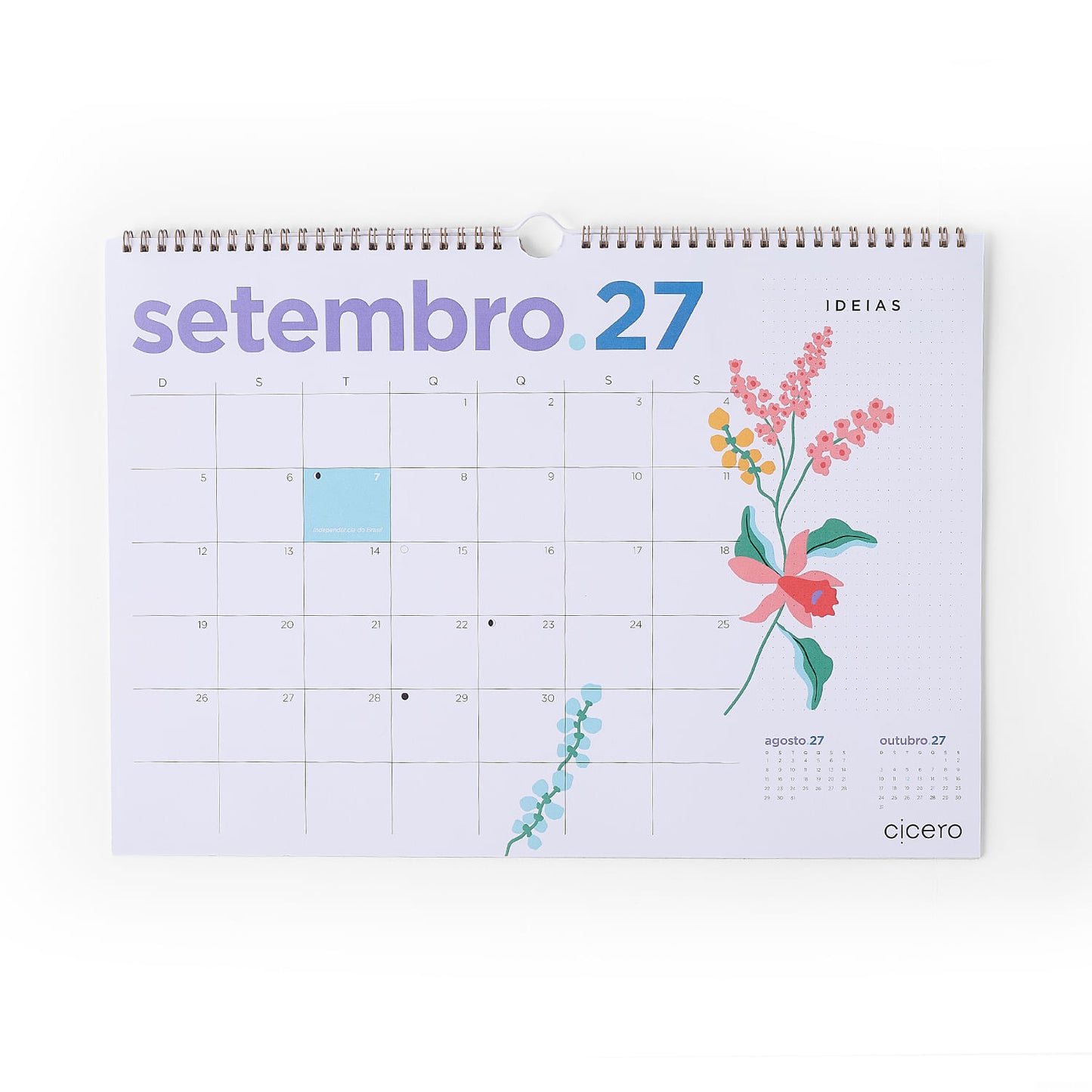 Calendário de Parede 2027 - Cícero - Noronha - A3