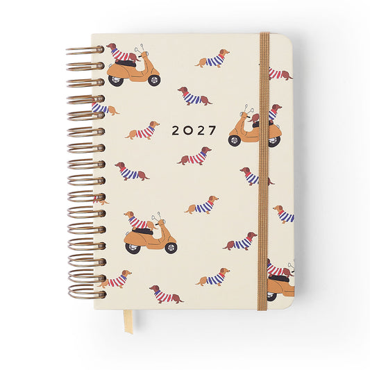 Agenda Planner Wire-o 2027 - Cícero - Petit Lambreta - Diária A5