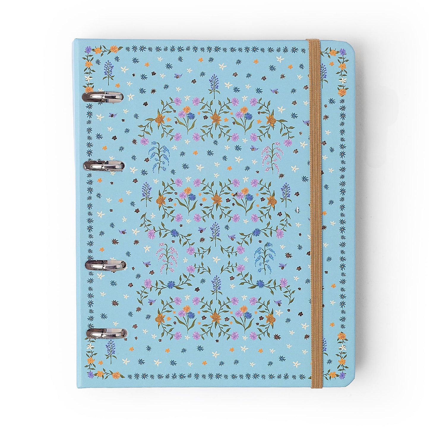 Caderno Criativo Argolado Office Duo - Cícero - Relicário Botânica - Pautado & Pontado A5