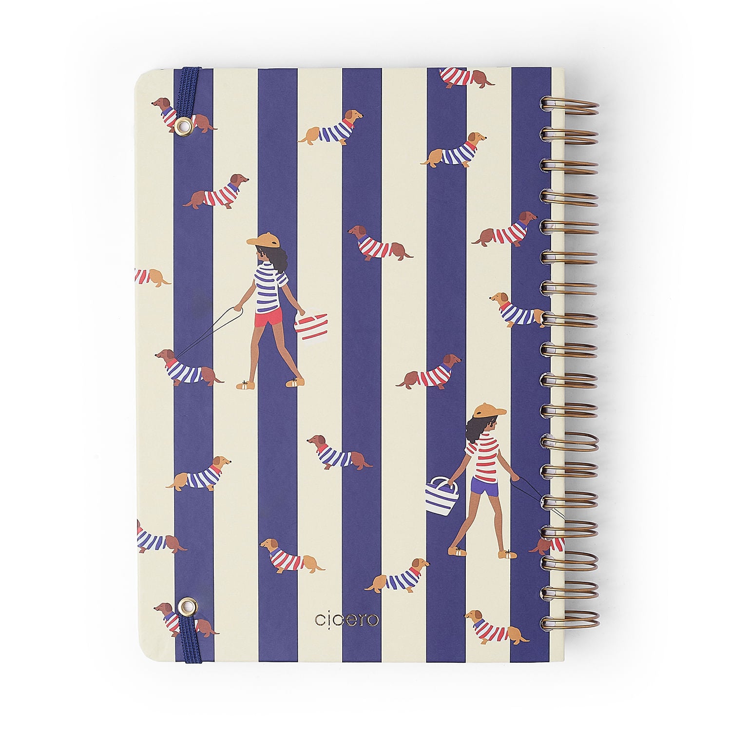 Caderno Espiral - Cícero - Petit Passeio - Pautado 17x24 10 Matérias 160 Fls - imagem 9