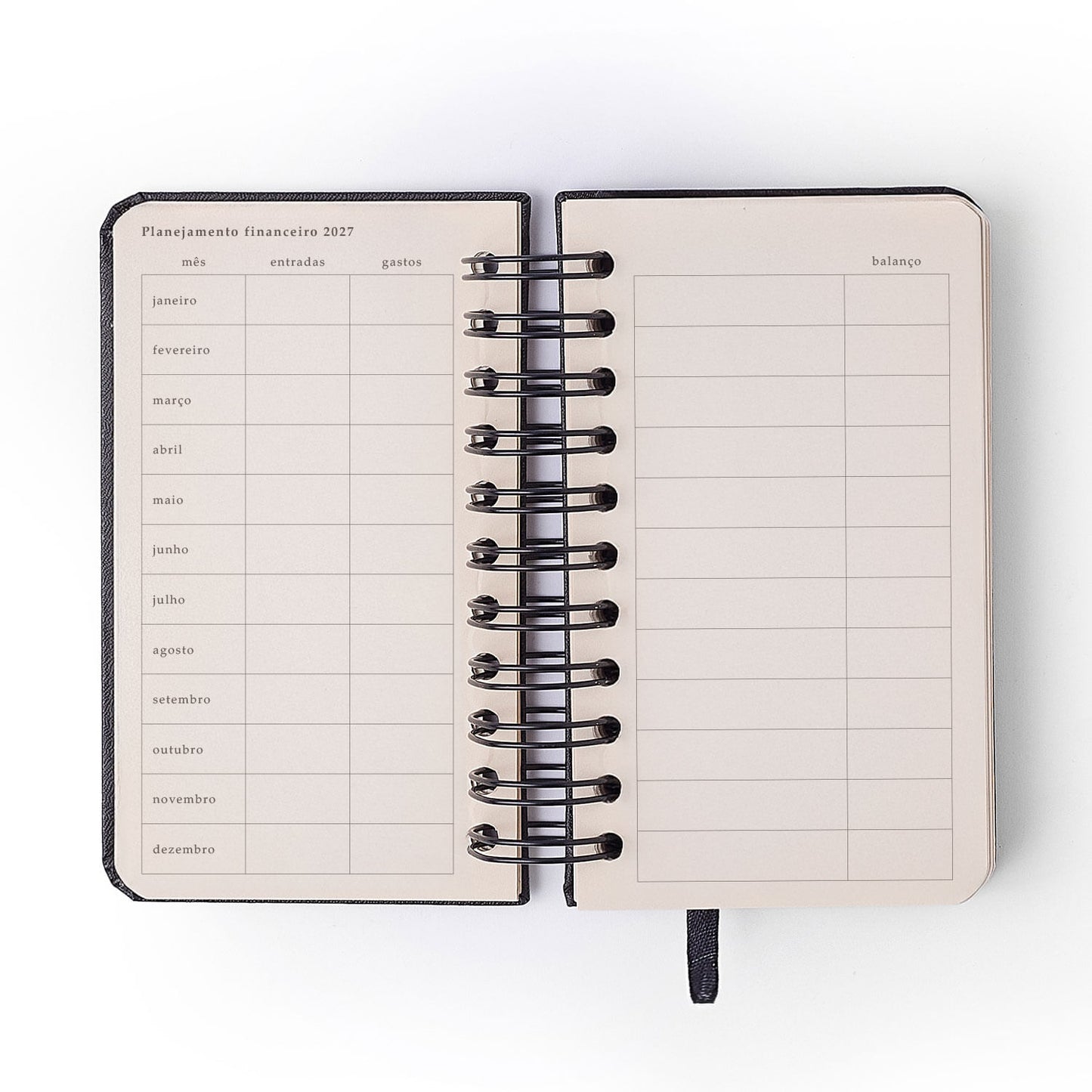 Agenda Planner Wire-o 2027 - Cícero - Petit Amor - Diária 9x15,5