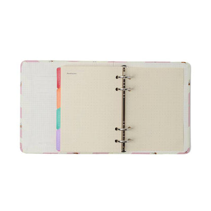 Planner Argolado 2026 - Cicero - Melissa Semanal A6 - Mini Bloomy
