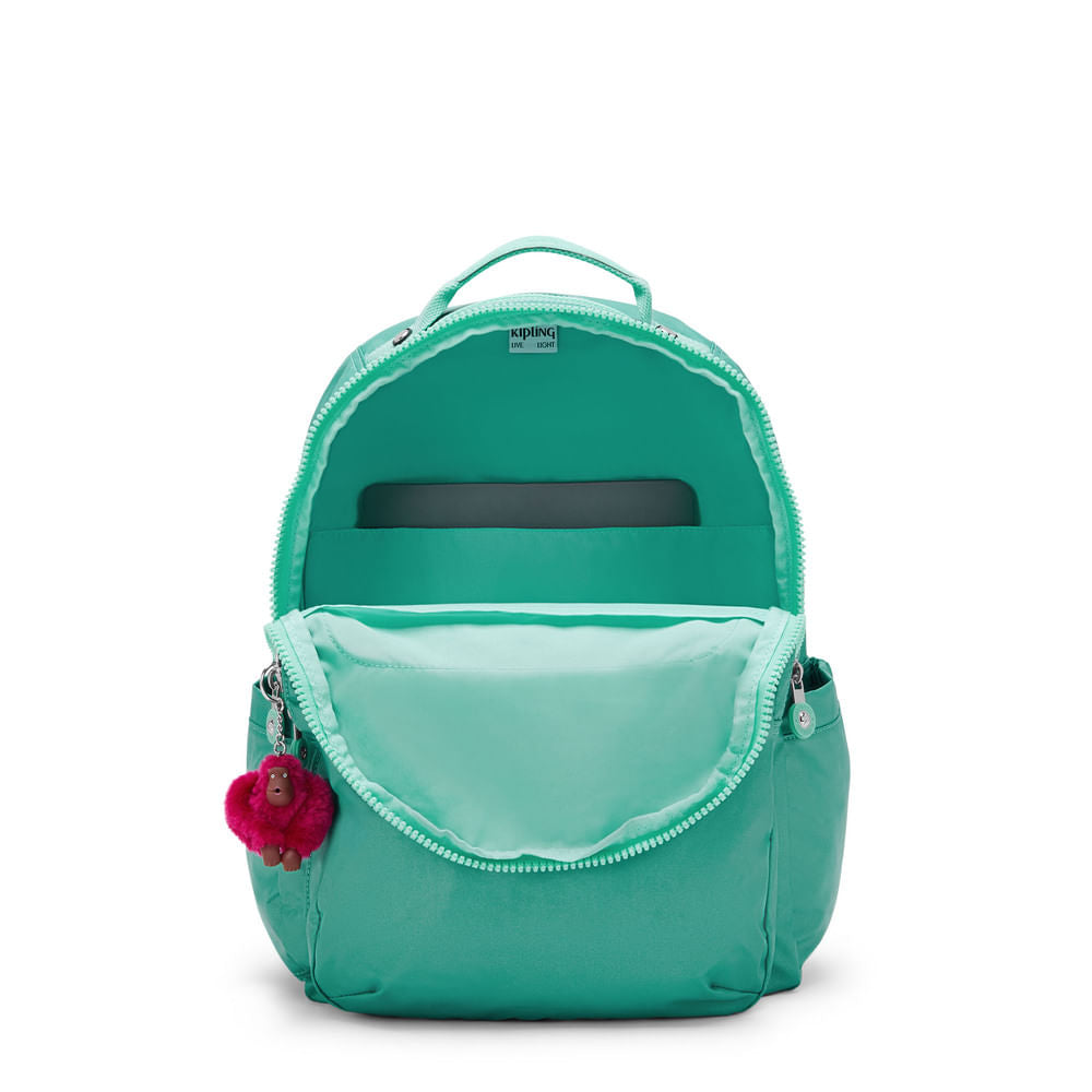 Mochila - Kipling - Seoul - Oasis Mint Met