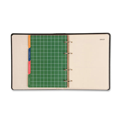 Agenda Planner Argolado 2027 - Cícero - Petit Passeio - Semanal Notas A5