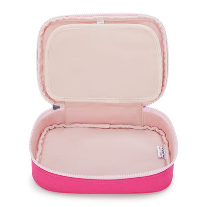 Estojo Kipling 100 Pens Rosa Intense Rose C