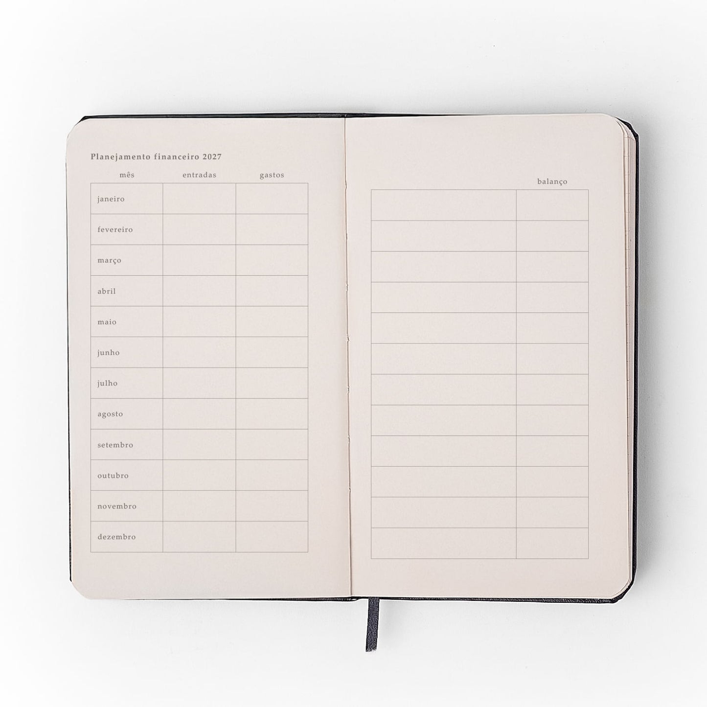 Agenda Planner 2027 - Cícero - Petit Moldura - Semanal Anotações 9x15,5