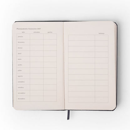 Agenda Planner 2027 - Cícero - Petit Moldura - Semanal Anotações 9x15,5