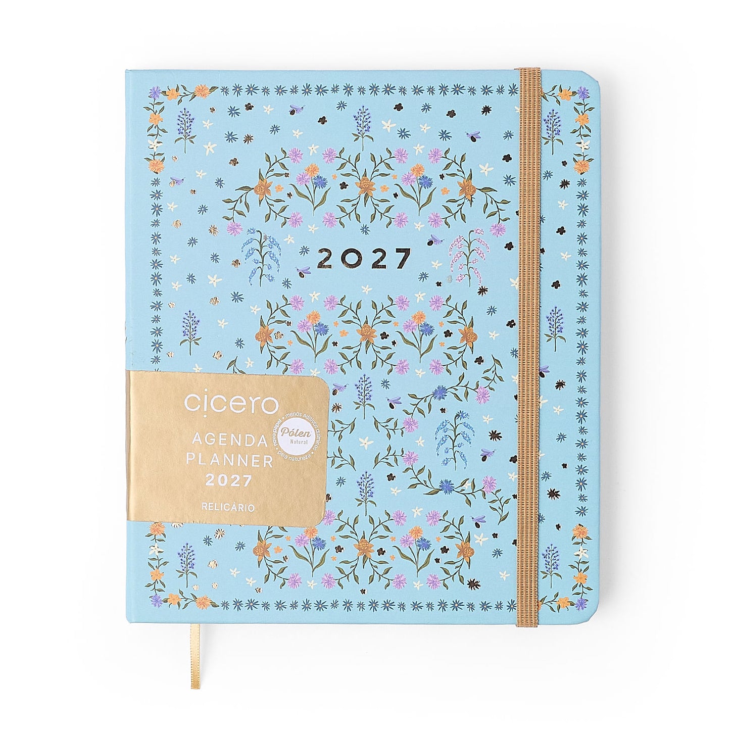 Agenda Planner 2027 - Cícero - Relicário Botânica - Semanal Planejamento 17x19,5