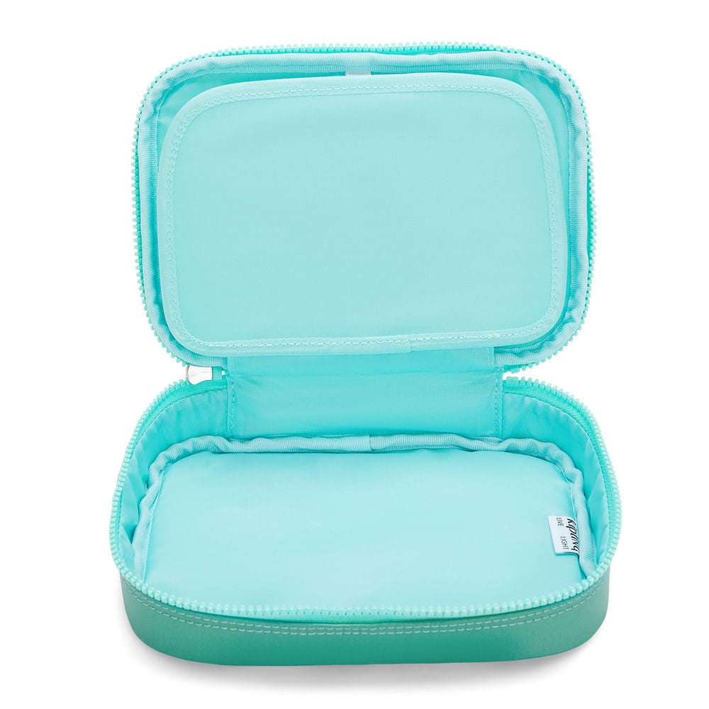 Estojo - Kipling - 100 Pens Oasis Mint Met