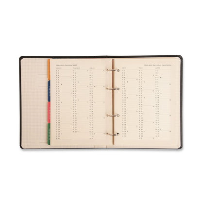 Agenda Planner Argolado 2027 - Cícero - Petit Passeio - Semanal Notas A5