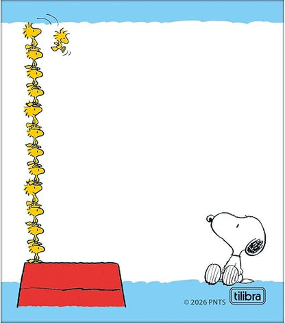 Bloco de Anotações - Tilibra - Tilembrete Snoopy - 80x91mm - 100 Folhas - Nova Estampa