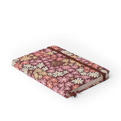 Caderneta - Cícero - Melissa Mini Bloomy Chocolate - Miolo Tri 14x21