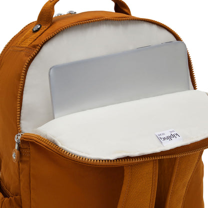 Mochila - Kipling - Seoul Lap - Stylish Mokka