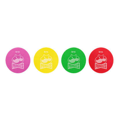 Bloco Adesivo - BRW - Smart Notes Pringles 60x66mm - Pote c/ 4