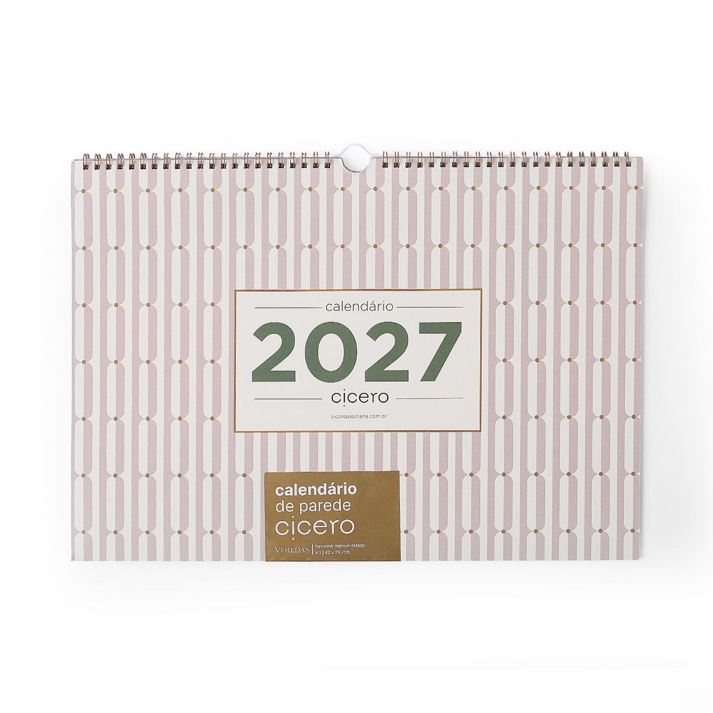 Calendário de Parede 2027 - Cícero - Veredas - A3