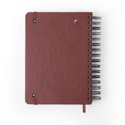 Agenda Planner Wire-o 2027 - Cícero - Clássica Café - Diária A5