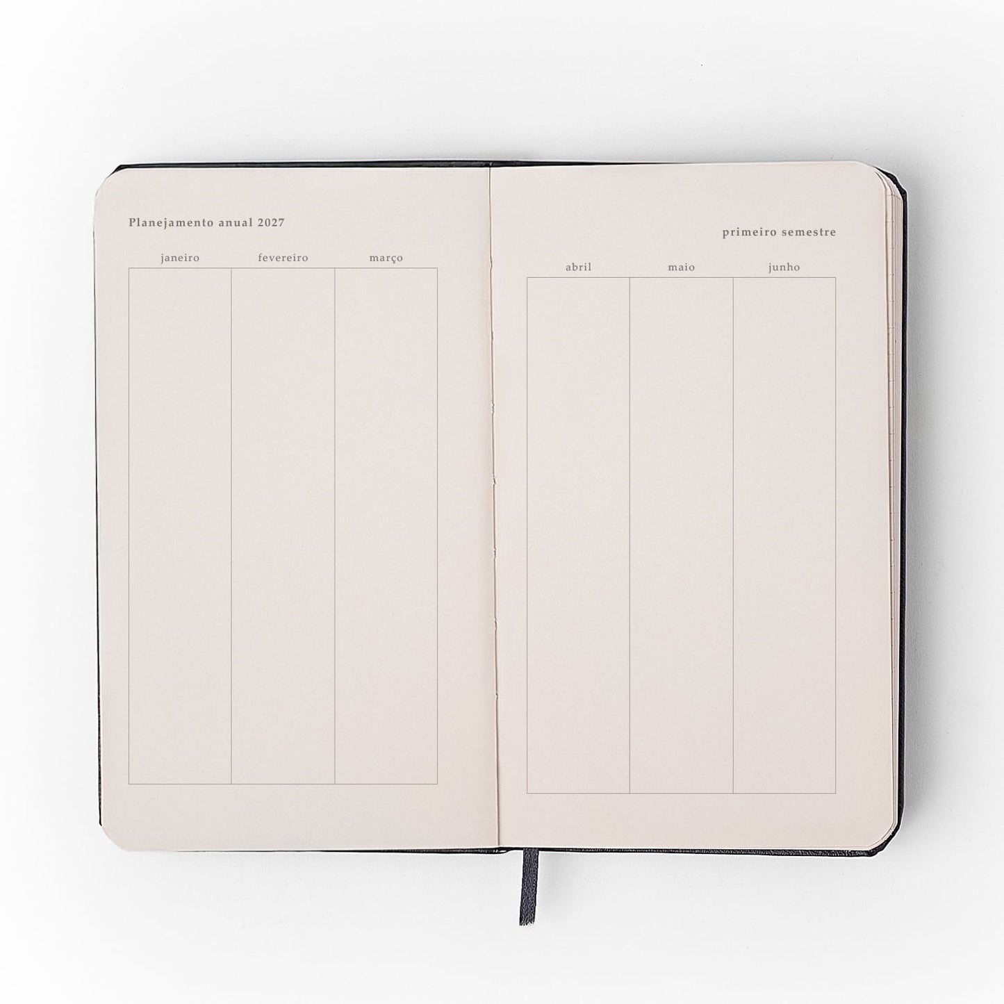 Agenda Planner 2027 - Cícero - Noronha Flora Marinha - Semanal Anotações 9x15,5