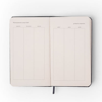 Agenda Planner 2027 - Cícero - Noronha Flora Marinha - Semanal Anotações 9x15,5