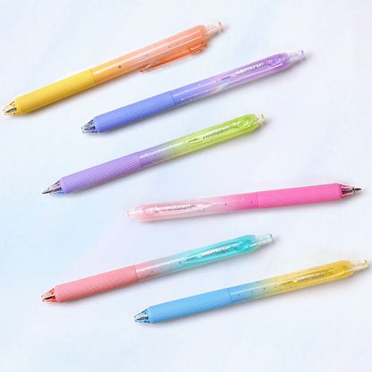 Caneta Gel Retrátil Nebula Writech 0.7mm Tinta Preta W-0163