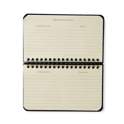 Agenda Planner Wire-o 2027 - Cícero - Petit Amor - Semanal Office 15,5x9