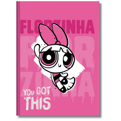 Caderno Colegial Meninas Superpoderosas – Animativa – 160 Folhas