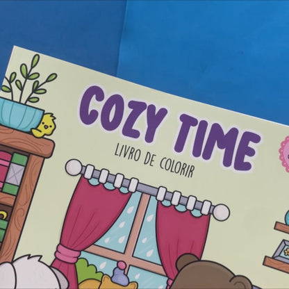 Cozy Time - Livros de Colorir - Ciranda Cultural