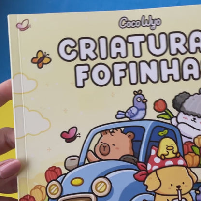 Livro de Colorir - Pitaya - Coco Wyo - Criaturas Fofinhas