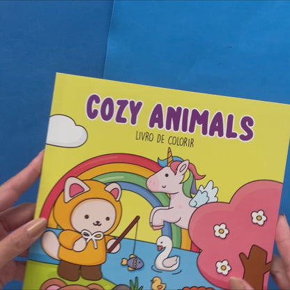 Cozy Animals - Livro de Colorir - Ciranda Cultural