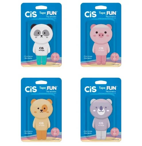 Corretivo de Bichinhos Tape Fun - Cis