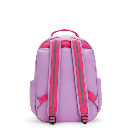 Mochila Seoul - Kipling - Purple Candy Bl