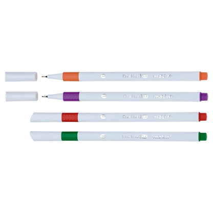 Caneta Fineliner - Molin - 0.4mm 12 Cores