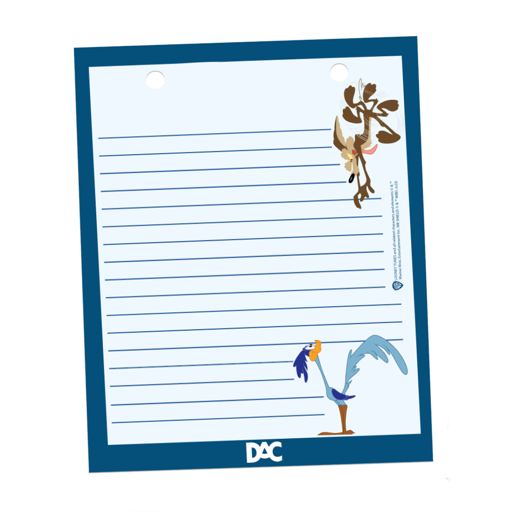 Caderno Argolado Mini - DAC - Looney Tunes- 80F 140x170mm