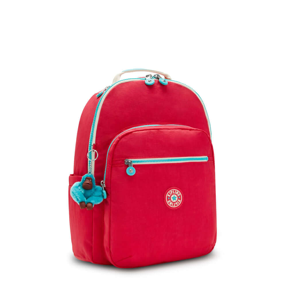 Mochila - Kipling - Seoul True Pink C (Rosa)