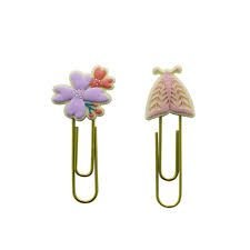 Clips - Jocar Office - Soul Garden Mariposa Blister 7,5cm - 2 un