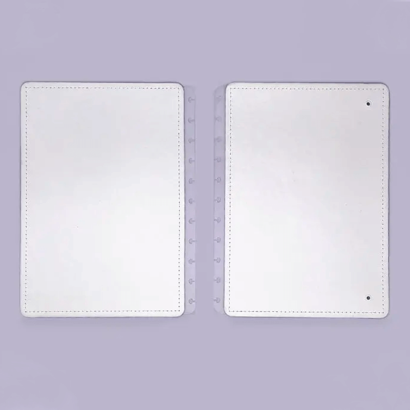 Capa e Contracapa - Caderno Inteligente - Grande All White