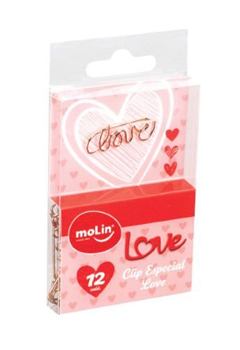 Clips Especial - Molin Love - Love - 12 unidades