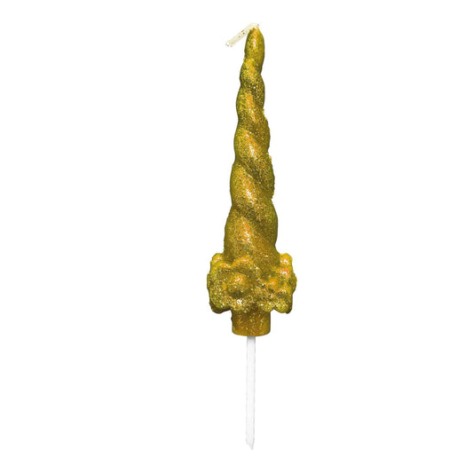 Vela Chifre Unicórnio - Cromus - Dourado