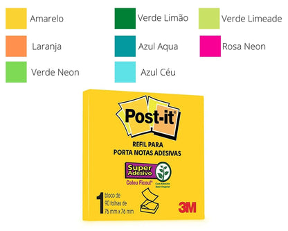 Refil Pop-up - Post-it 3M - 90FLS 76 x 76mm