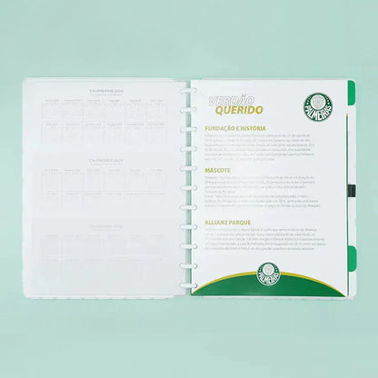 Caderno Grande - Caderno Inteligente - Palmeiras 80 Folhas 90g/m²