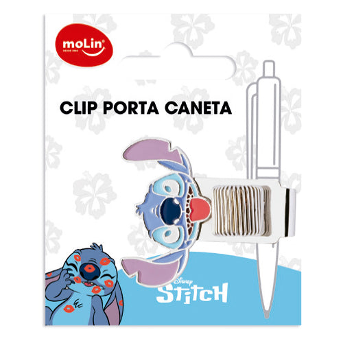 Clip Porta Caneta - Molin - Stitch