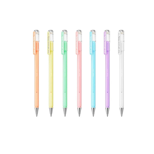 Caneta Gel Hybrid Milky 0,8mm Pentel Pastel – Papelaria Unicórnio