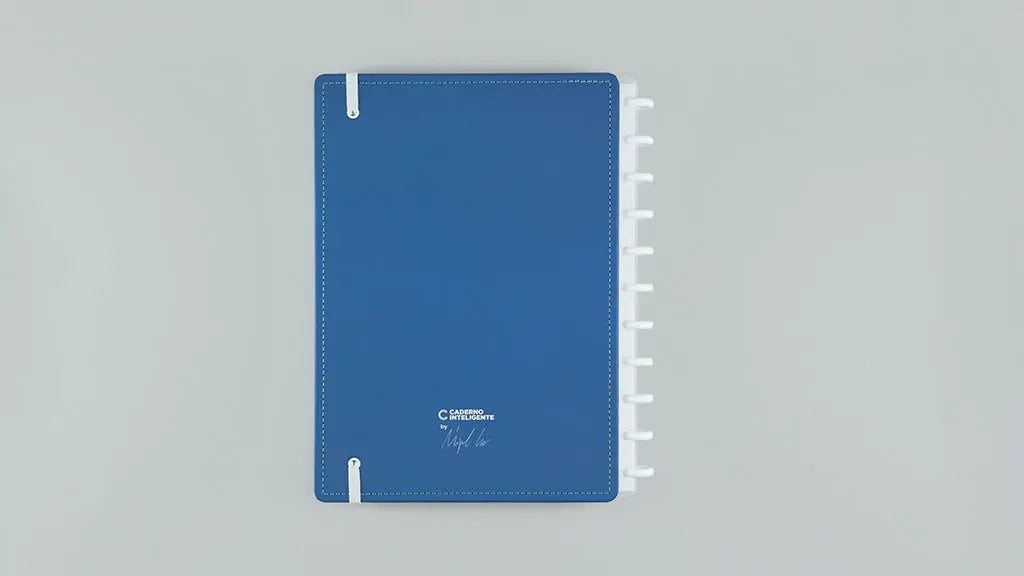 Caderno Grande - Caderno Inteligente - Blue Creative Journal By Miguel Luz 80 Folhas 90g/m²